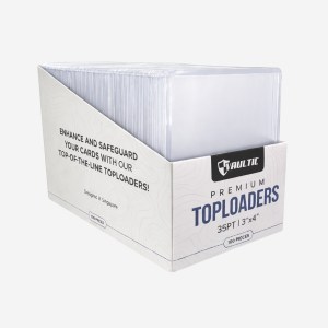 35PT Premium Clear Toploaders (3”x4”) – 100pcs Mega Box