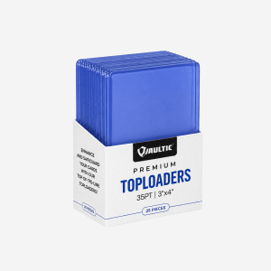 Premium Blue Tint Toploaders 35PT (25pc)
