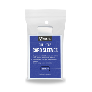 Easy Pull-Tab Card Sleeves (100pc)