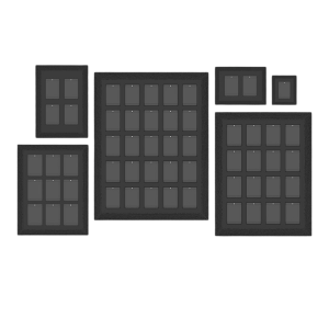 Alternative view of Premium Card Display Frame (Various Size)