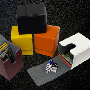 Alternative view of Premium Leather Magnetic Deck Box