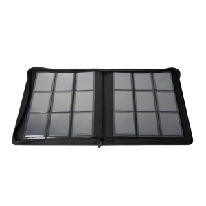 Premium Toploader Zipper Binder Double Sides