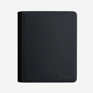 9-Pocket Toploader Zip Binder (288 Slots) – Black